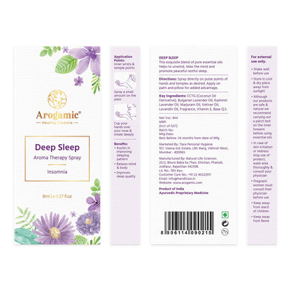 Deep Sleep and Stress Relief Aromatherapy Spray Value Bundle